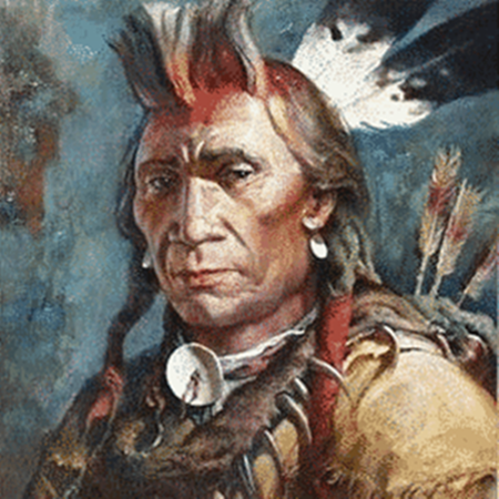Carib Indian Chief Amerindian Warrior