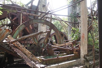 Antigua Sugar Factory Steam Engine