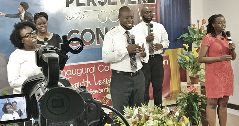 People In Church Religion In Antigua